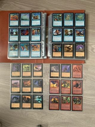 225 Cartas Magic The Gathering Invasión