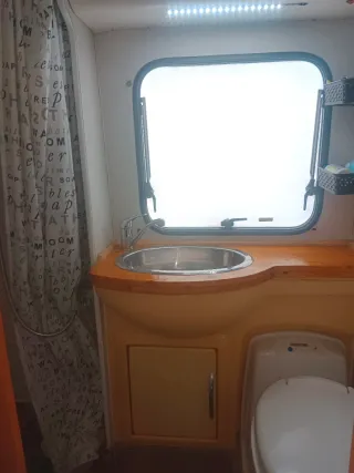 Autocaravana capuchina Fiat Ducato 7 plazas