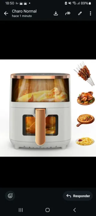 Freidora de aire nueva