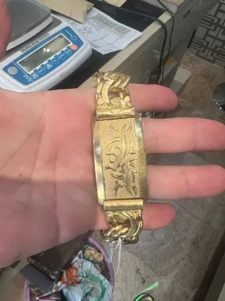 Esclava Húngara Oro 18k Maziza