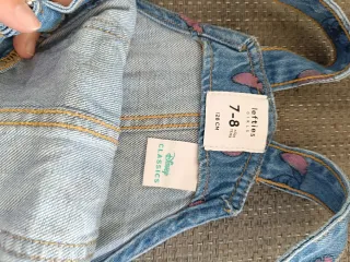 Vestido vaquero niña Stitch