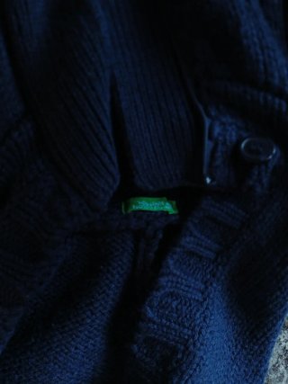 Felpa con cappuccio bambino blu