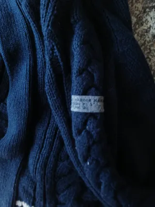 Felpa con cappuccio bambino blu