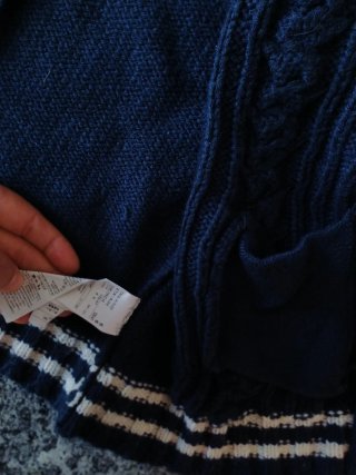 Felpa con cappuccio bambino blu