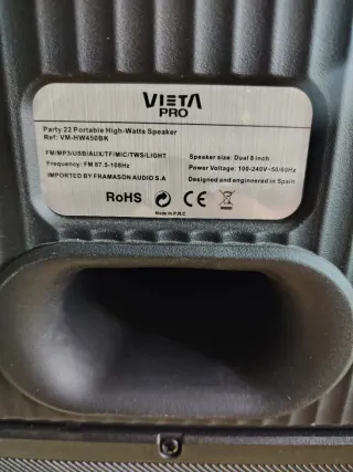 Altavoz Vieta Pro Party 22