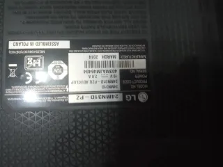 Televisión LG 24 Negra