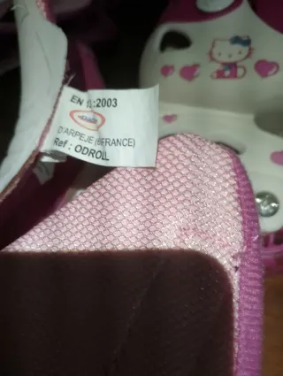 Patines en línea Hello Kitty rosas