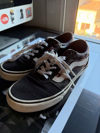 Vans con estampado floral