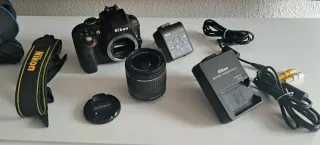 Cámara Nikon D3300 + Objetivo 18-55mm