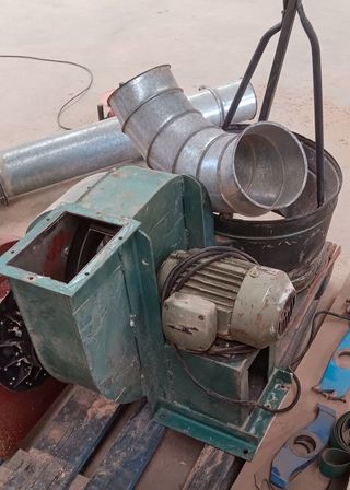 Aspiración carpintería