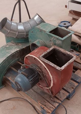 Aspiración carpintería