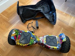 Hoverboard con diseño graffiti