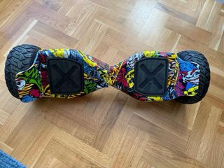 Hoverboard con diseño graffiti