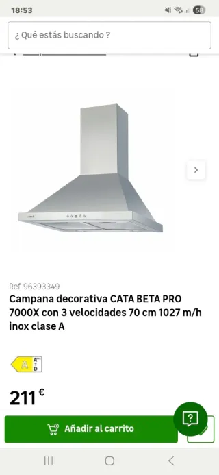 Campana Cata Beta Pro 7000 X