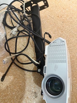 Proyector Plata y Negro