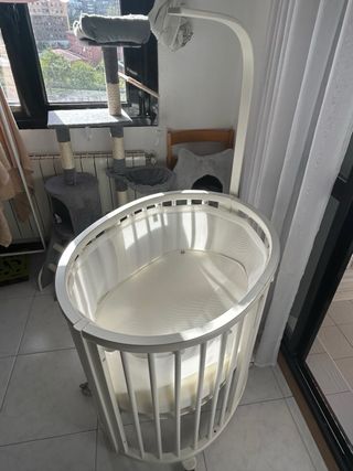 Cuna bebe + 3 Sábanas
