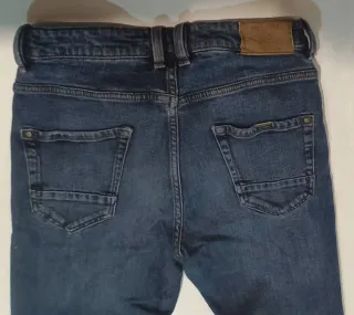 Vaqueros Slim Springfield Azules