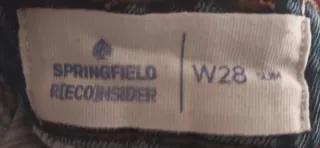 Vaqueros Slim Springfield Azules