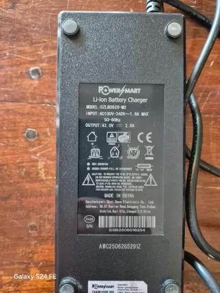 Caricatore Power mart bici elettrica