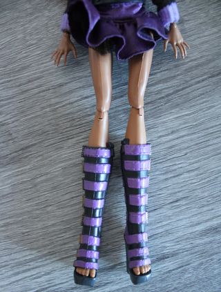 Monster High Clawdeen Wolf com gato