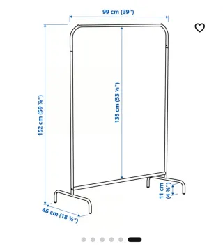 5€ cada uno Tengo 2  Burros perchero metálico bla