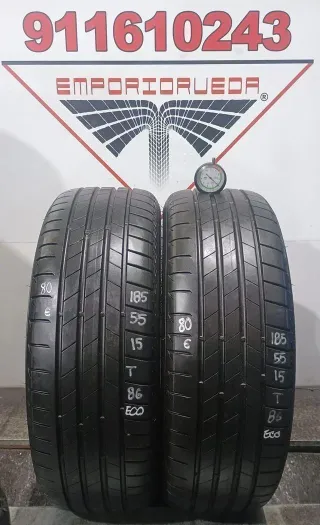 *185 55 15 T BRIDGESTONE RUEDA BARATA OPORTUNIDAD