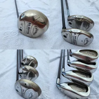 Lote 36 Palos de Golf + 3 Bolsas