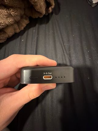 Batería Portátil Power Bank Negra