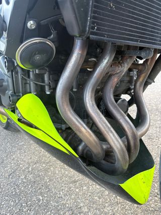 Kawasaki Z800 Negra y Amarilla