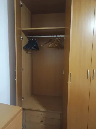 Dormitorio completo madera