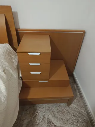 Dormitorio completo madera
