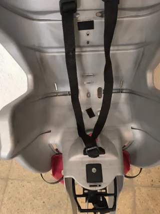 Silla Portabebés Bellelli Gris y Rojo