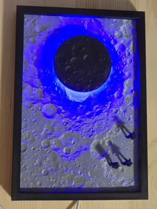 Lámpara LED Luna Pared Artemis