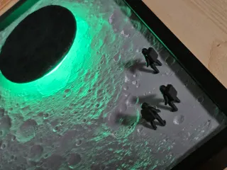 Lámpara LED Luna Pared Artemis