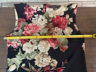 Vestido Almatrichi floral negro