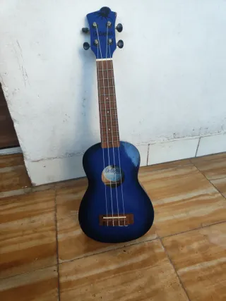 Ukelele Octopus Azul