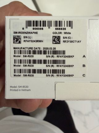 Airpods de Samsung: Galaxy Buds 3 Blancos