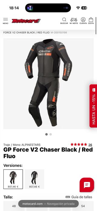 Mono Alpinestars 2 piezas + Botas N43