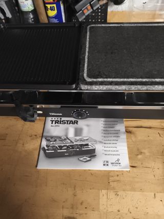 Raclette Tristar con piedra RA-2992