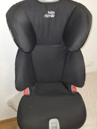 Silla coche Britax Römer negra
