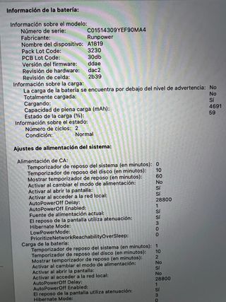 MacBook Pro A1706 Plata