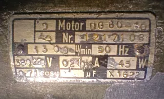 Motor reductor pequeño