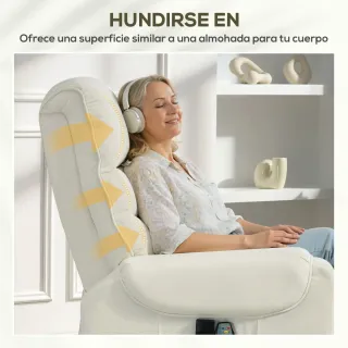 Sillón Levanta Personas 8 Puntos Masaje