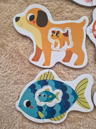 Caja 5 Puzzles de la marca Educa bebés 12 meses