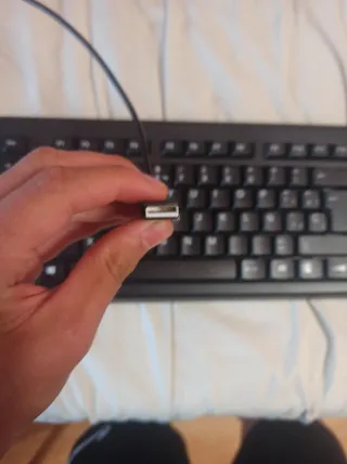 Teclado y Ratón HP Negros