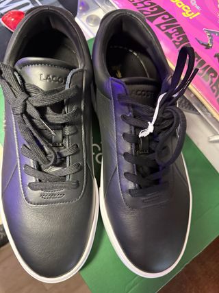 Zapatillas Lacoste Court Set Negras