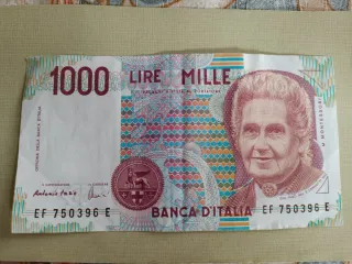 Billete de Italia