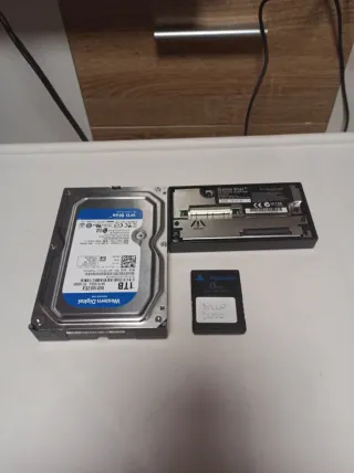 Disco Duro PS2 Fat Western Digital 1TB + Adaptador