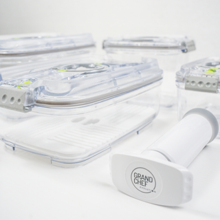 Set 4 Contenitori Sottovuoto Grand Chef Tritan