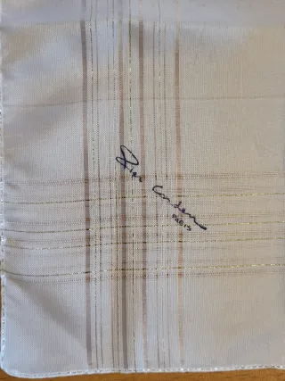 Fazzoletto firmato vintage